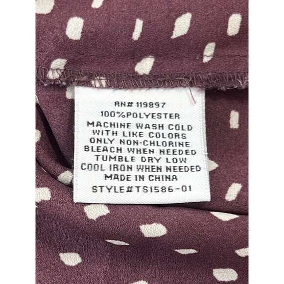 Collective Concepts Women's Boho Semi Sheer Gathered Front Top Size Small - Picture 6 of 8